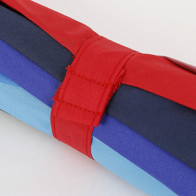 (Ø100cm) Langgriff Regenschirm Fashion Schirm mit automatischer Selbstöffnung   Handschlaufe - Regenbogen