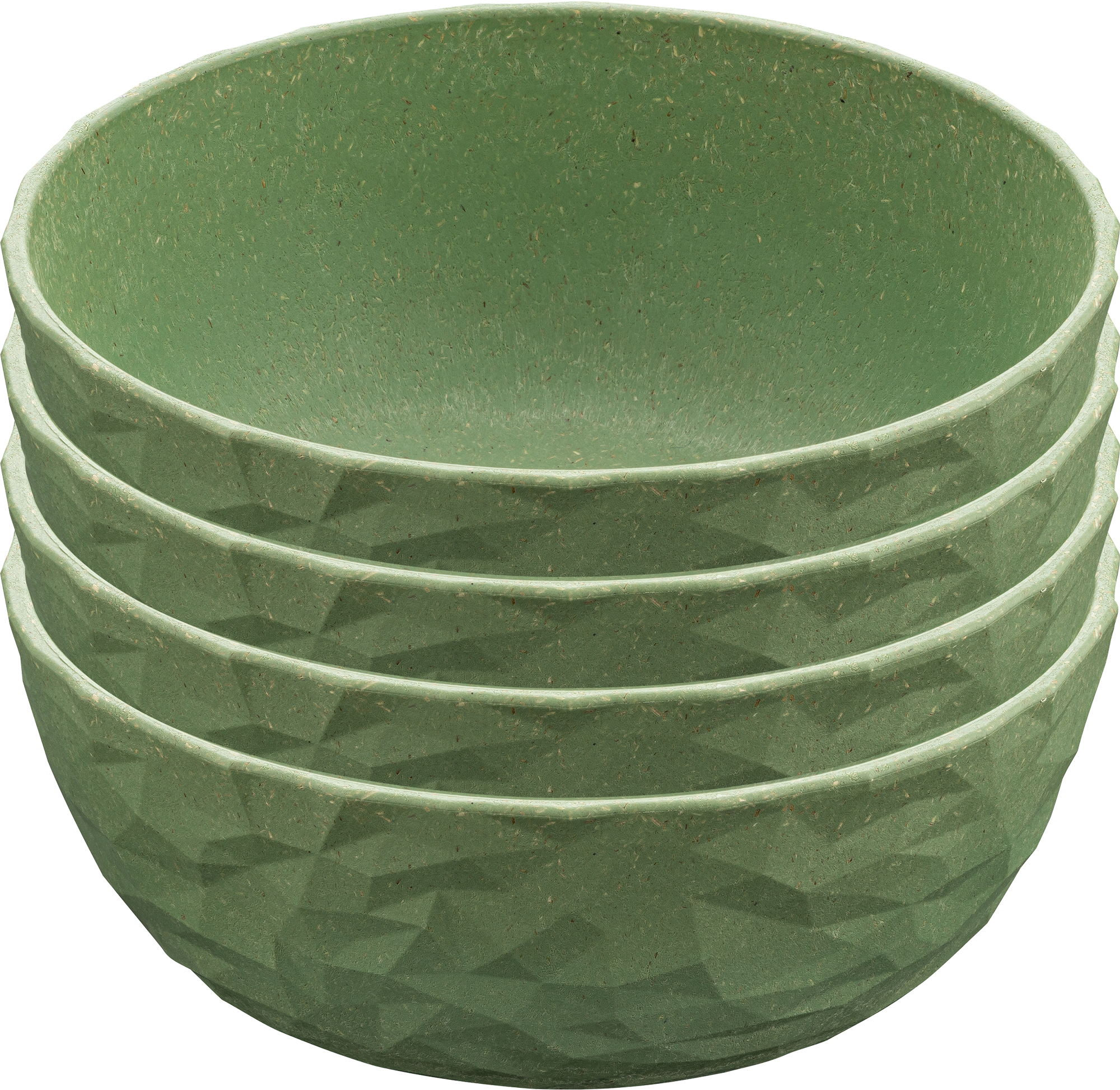Koziol Club Bowl Schale 4-tlg. 700 ml - Nature Leaf Green