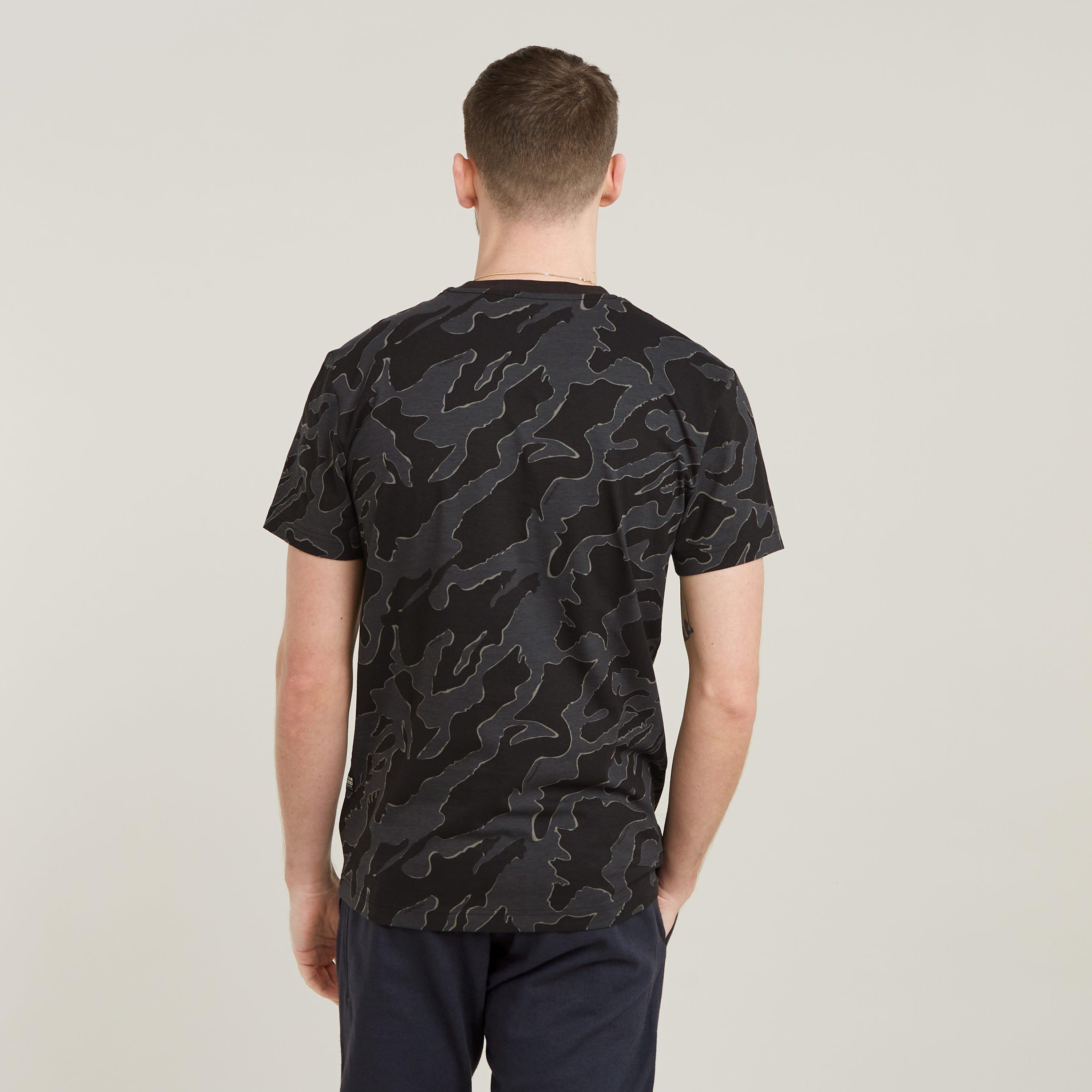 G Star Camo Crewneck T-Shirt