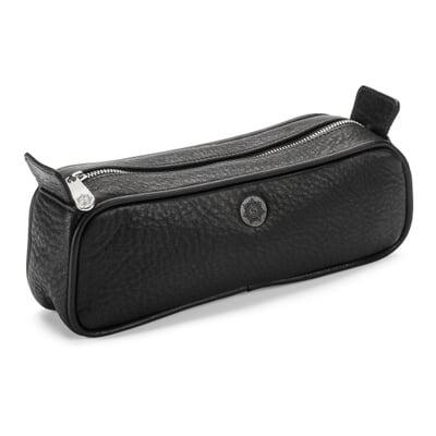 Sonnenleder Kosmetiktasche, Schwarz