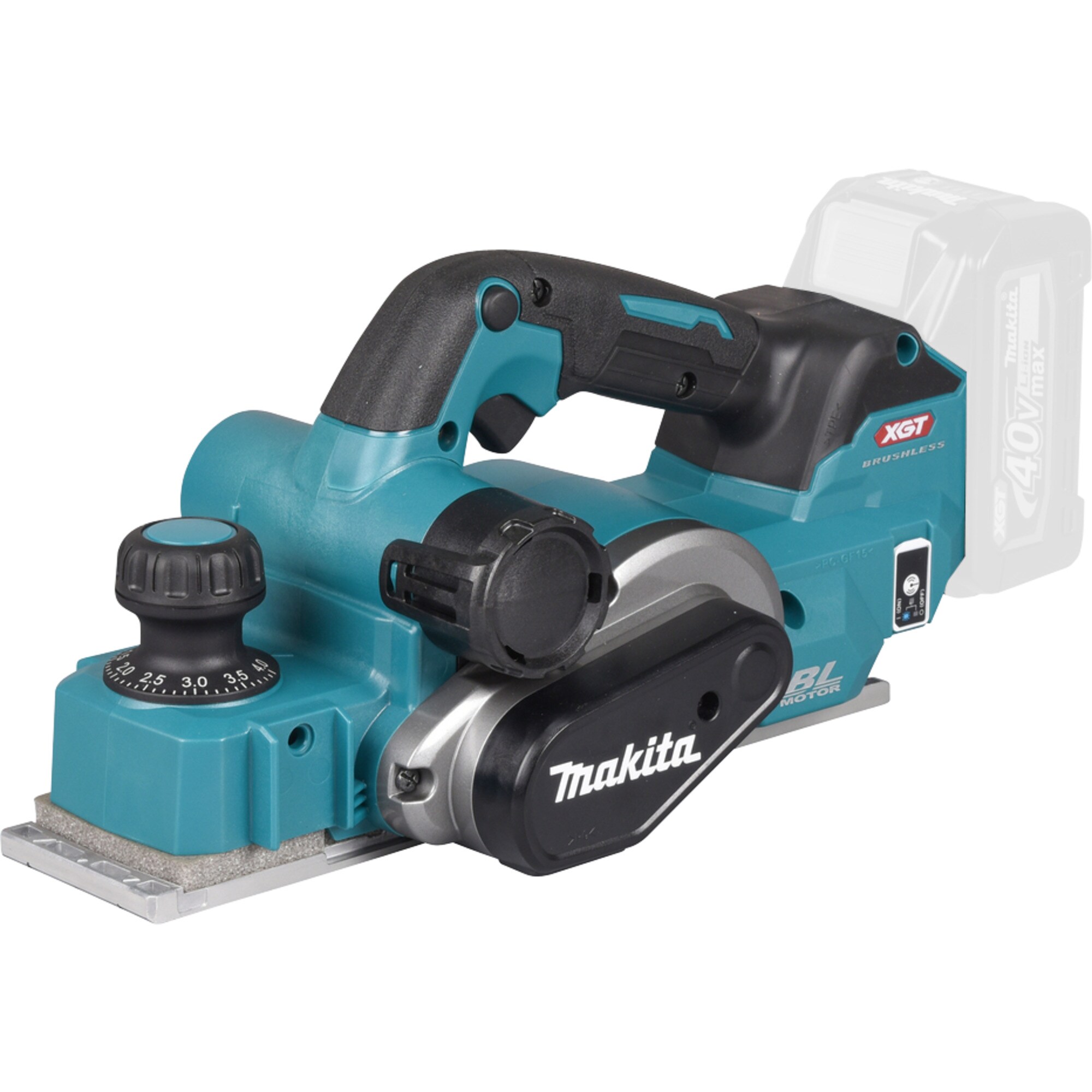 Makita Elektrohobel Akku-Hobel KP001GZ, 40Volt