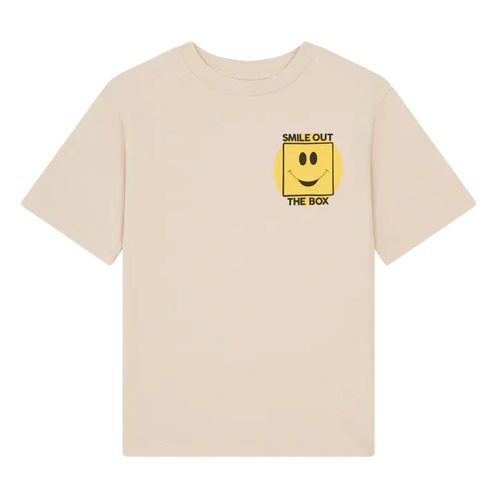 Hundred Pieces T-shirt Manches Courte Coton Bio | Beige
