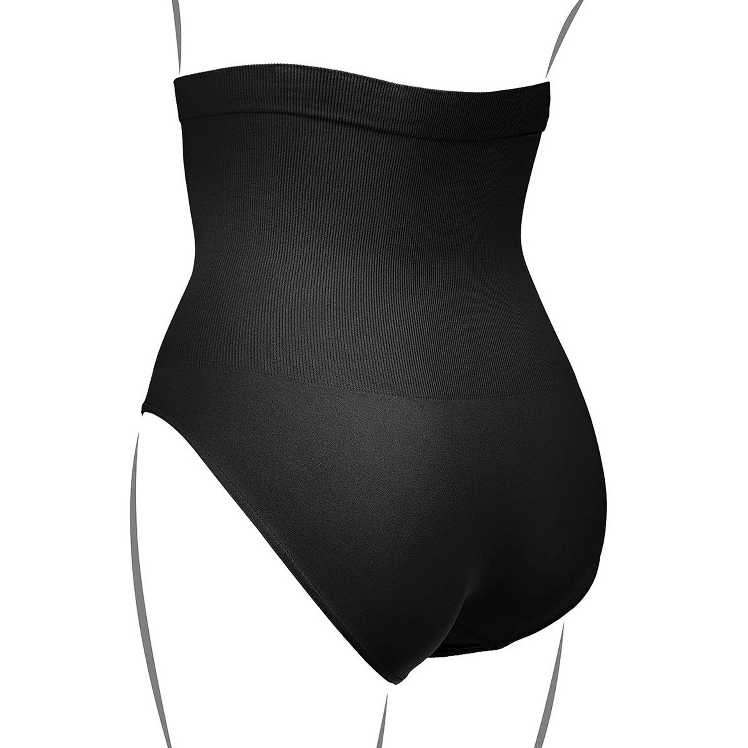 Kaiserschlüpfer Slip Bauchschmeichler Rückbildung und Shaping schwarz