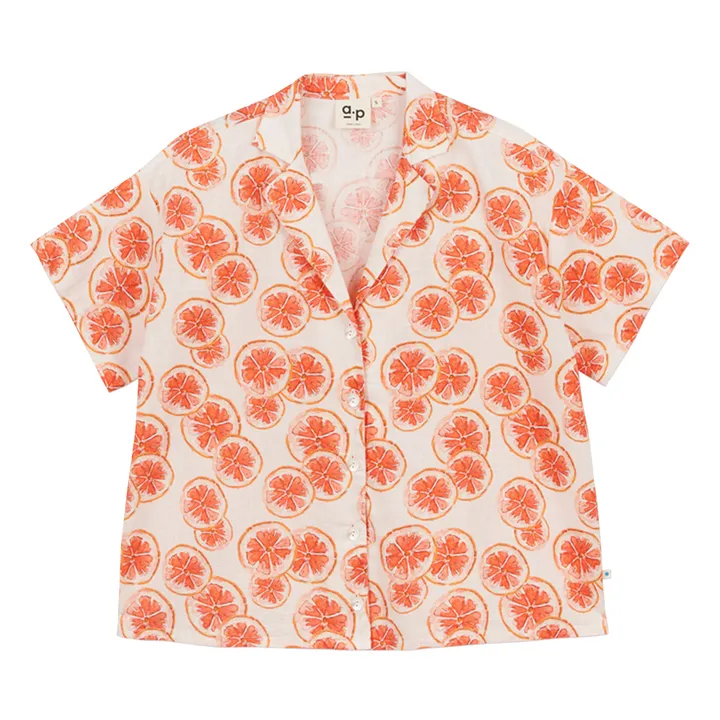 a.p Chemise Fontana Coton Bio | Rose