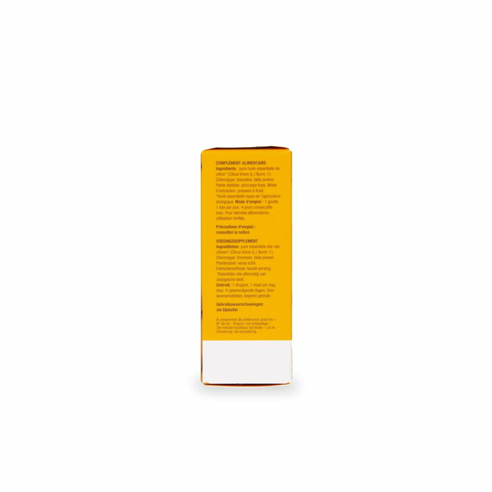 Purasana Etherische Olie Citroen Bio10 ml