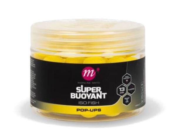 Pop-ups Mainline ISO Fish super flottants 13 mm