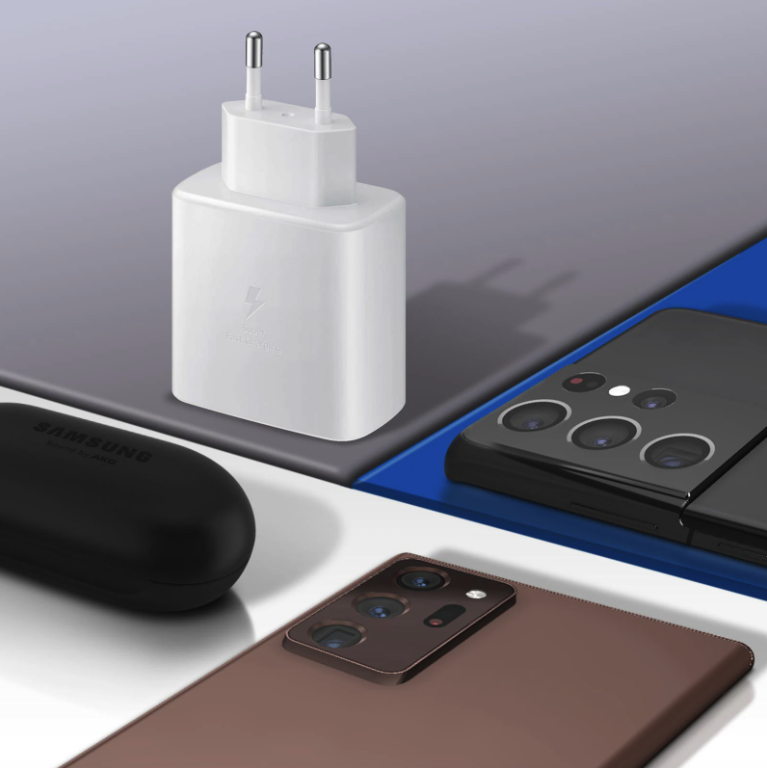 (45W) USB C Ladegerät Netzteil Power Delivery (GP-PTU020SOFWQ) - Weiss