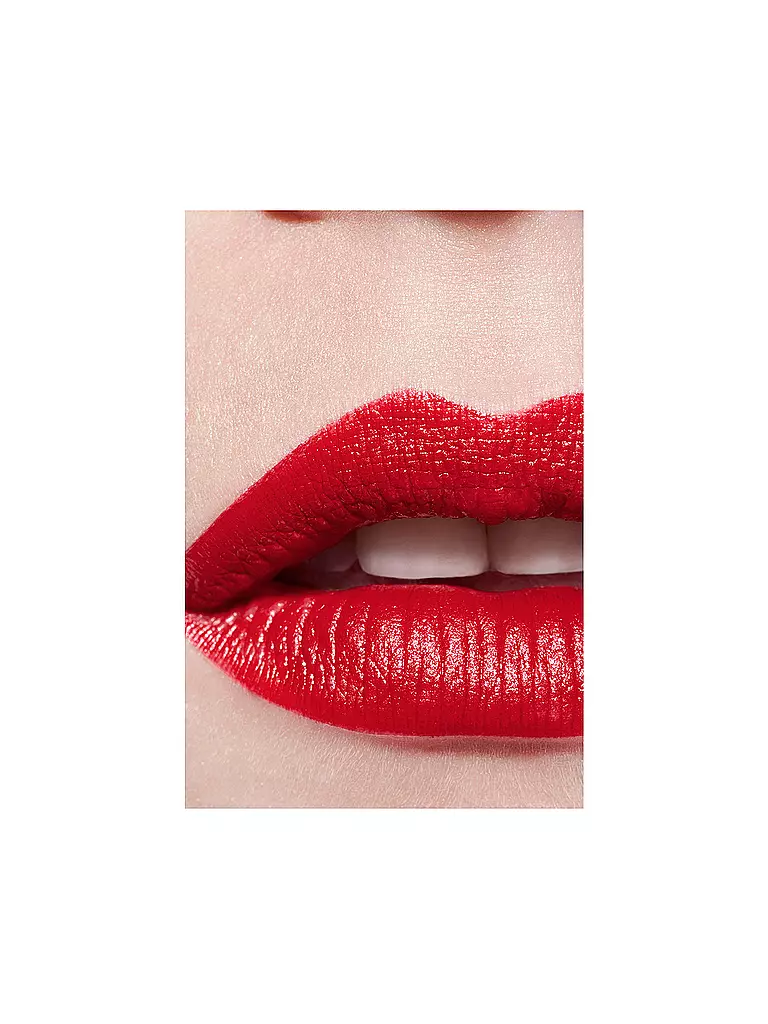 CHANEL FARBINTENSIVER LIPPENSTIFT KONZENTRIERTE LEUCHTKRAFT UND PFLEGE NACHFÜLLBAR 2G dunkelrot