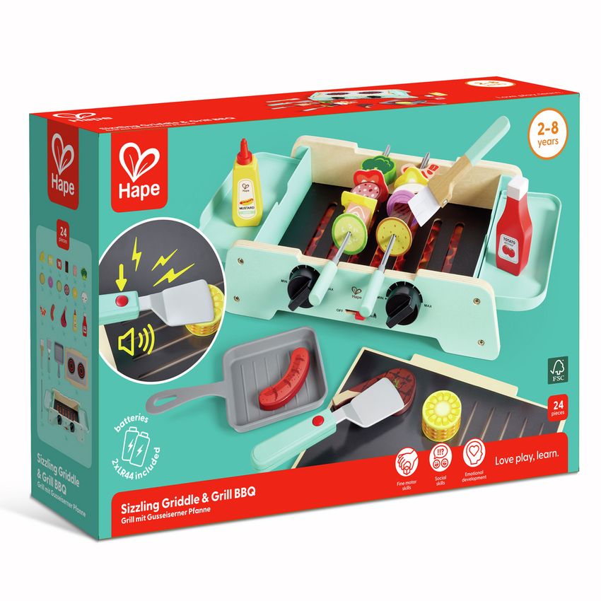 Hape Grill mit gusseiserner Pfanne