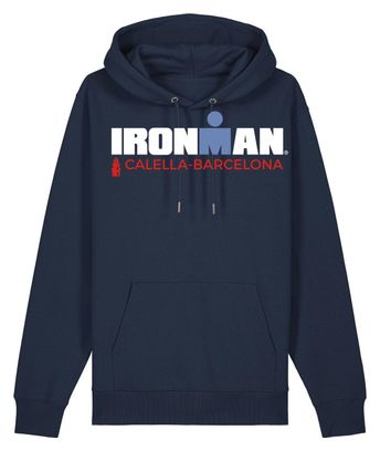 Sweat à Capuche Ironman Barcelona Bleu Marine