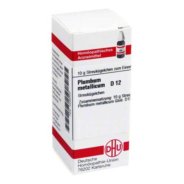 DHU Plumbum metallicum D 12 Globuli, 10 g
