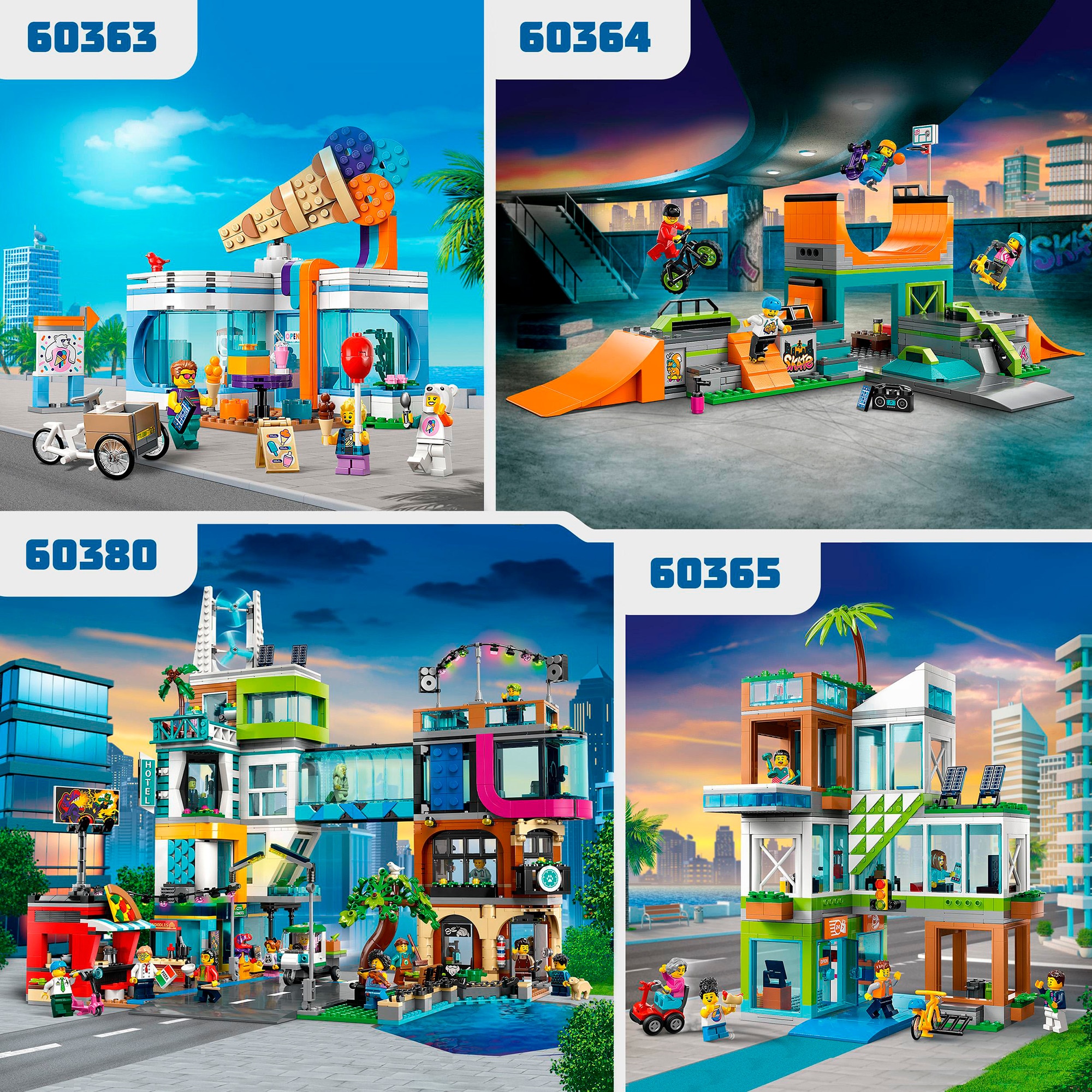 LEGO Konstruktionsspielzeug City Appartementhaus