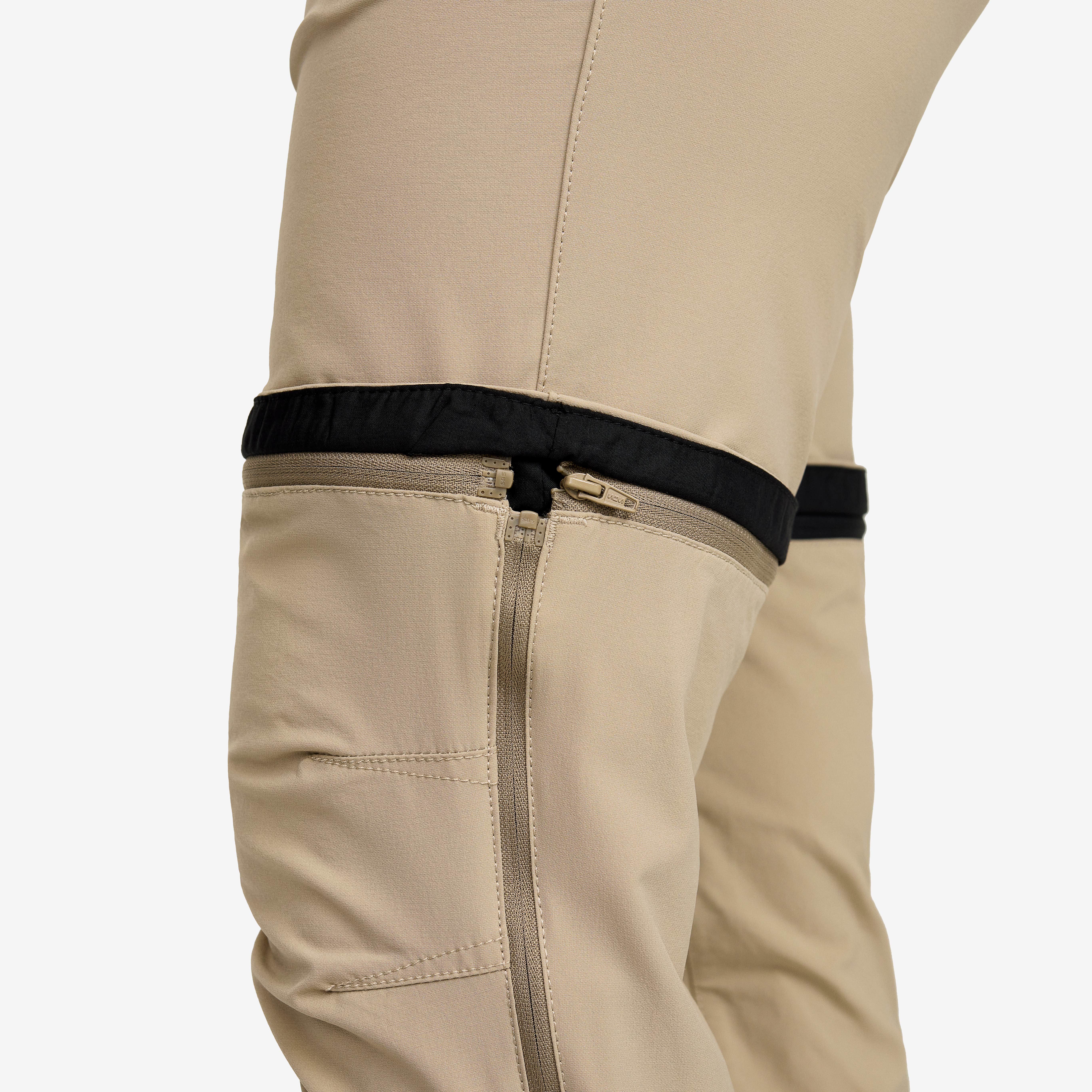 Range Pro Stretch Zip-off Pants Dame Aluminium/Brindle