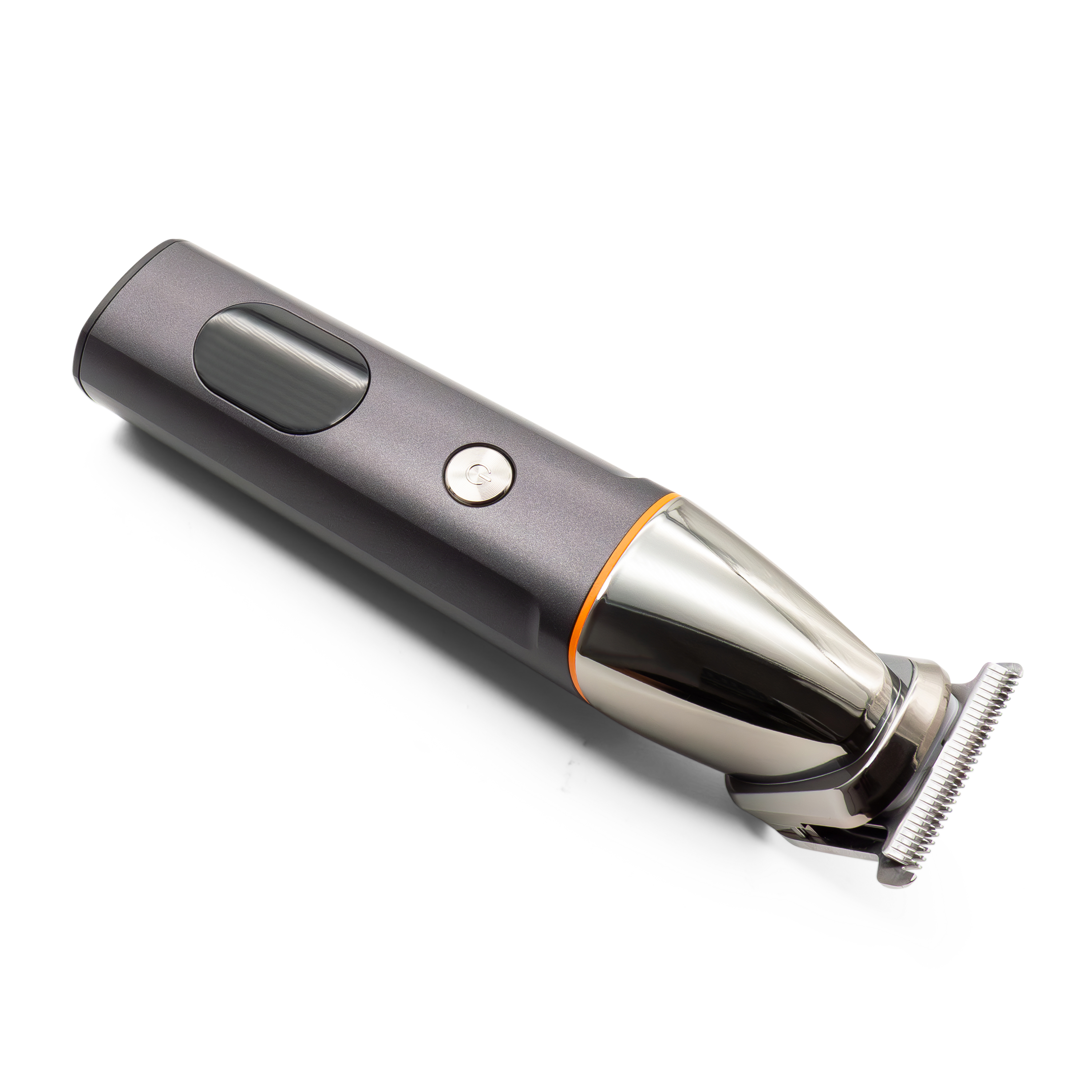 5in1 Haarschneider Elektrischer Bart Rasierer Körperhaar Trimmer mit 5 Aufsätzen - Silber / Grau