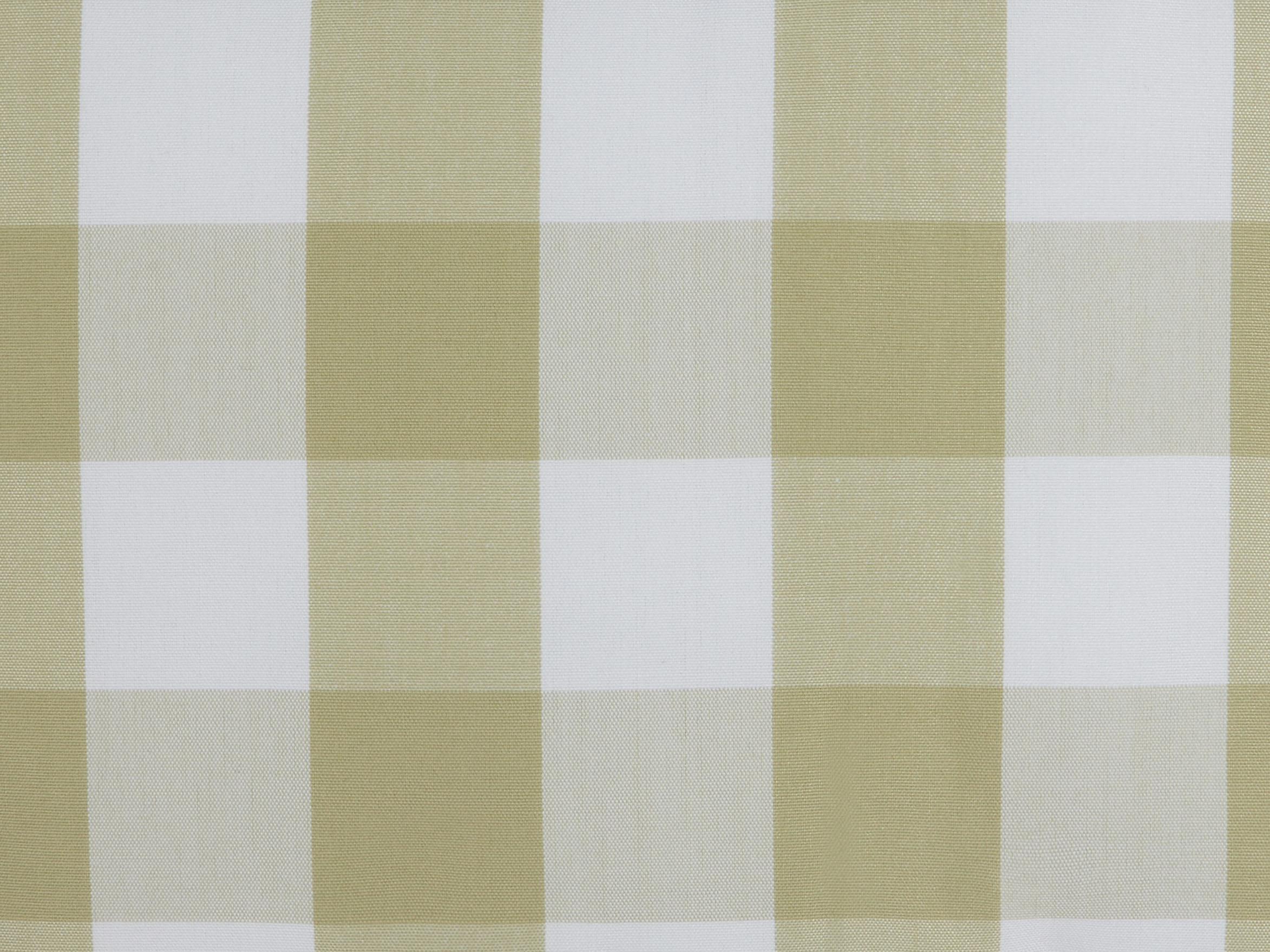 Sierkussen TAMNINE 40 x 60 cm Lichtgroen geblokt patroon