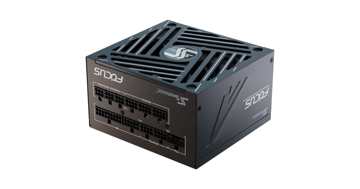 SeasonicFOCUS GX-850-V4 ATX3.1 modulaire 850 watt voeding   (Zwart, 1x 12VHPWR, 3x PCIe)