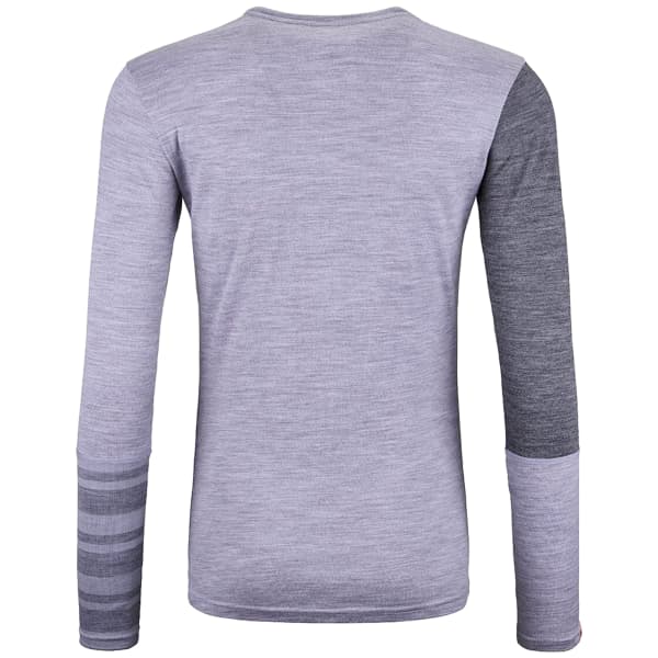 T-shirt thermique ORTOVOX 185 ROCK'N'WOOL LONG SLEEVE W GREY BLEND
