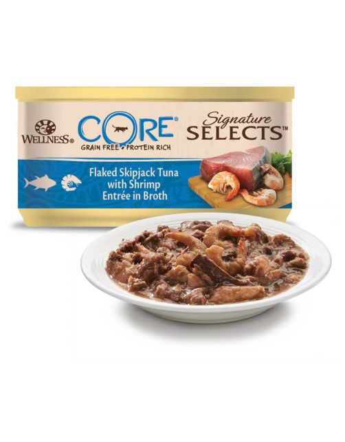 Wellness Core Signature Selects Flaked 79 g - Kattenvoer