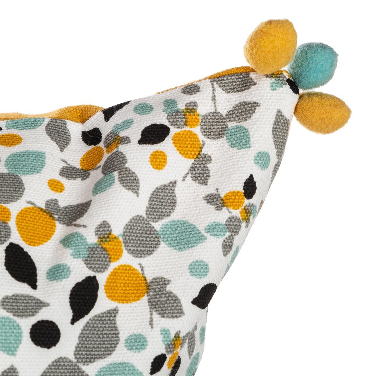 HOUSSE COUSSIN RAZZO 3 POMPONS 40X40CM