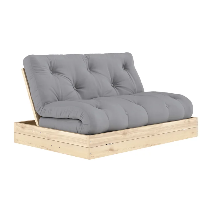Karup Design - Flip Tagesbett, 140 x 200 cm, Kiefer natur / grau (746)