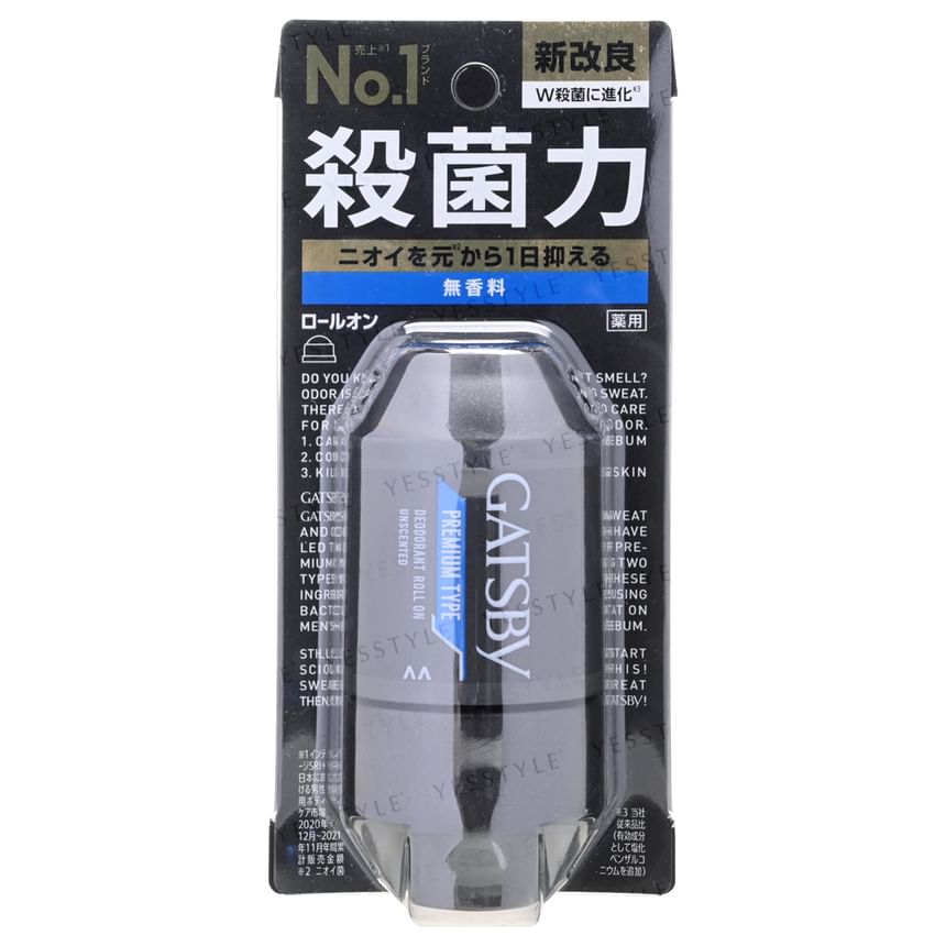 Mandom - Gatsby Premium Type Deodorant Roll On