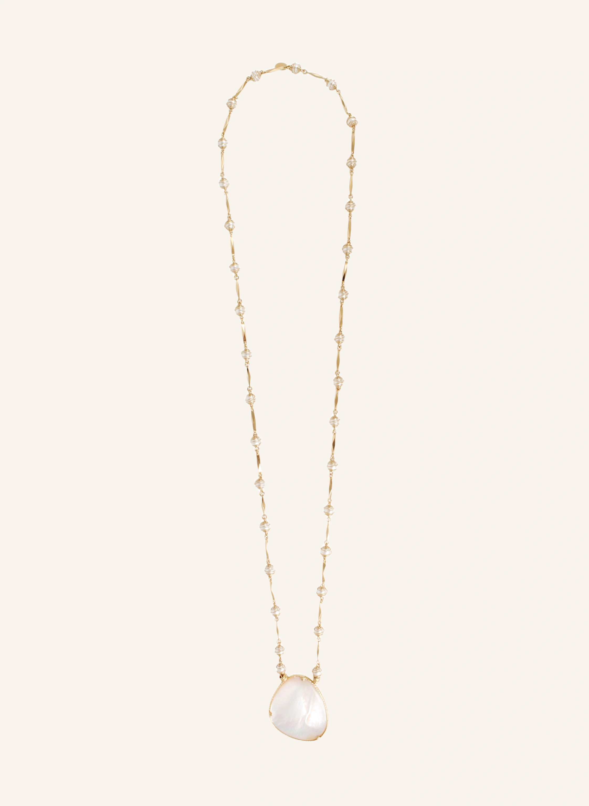 GAS BIJOUX Halskette PERLA GIPSEA by GLAMBOU