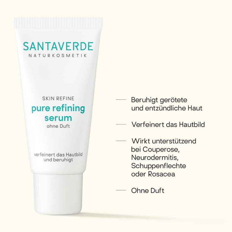 Pure Refining serum ohne Duft, 30 ml