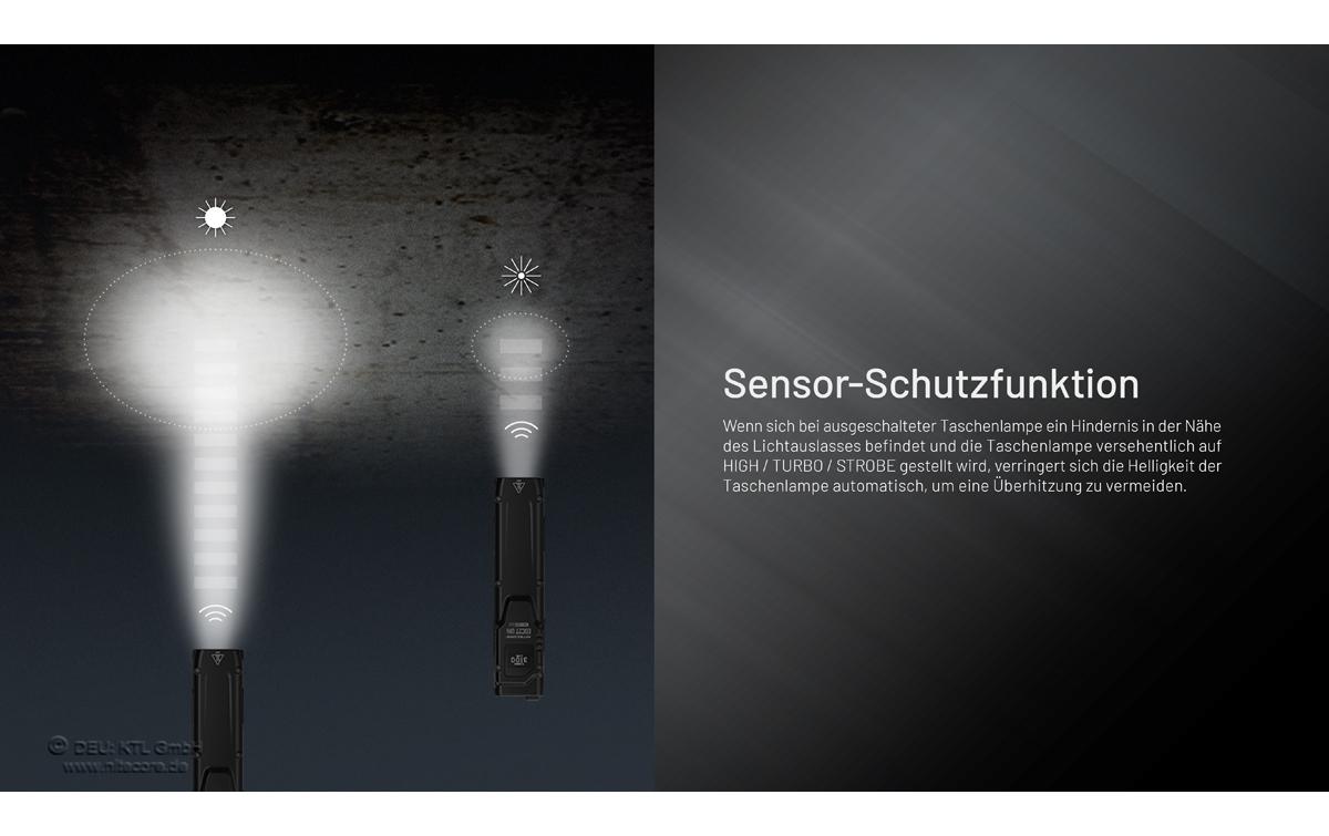Taschenlampe EDC27 UHI 3100 lmDie Taschenlampe für Outdoor-Abenteuer