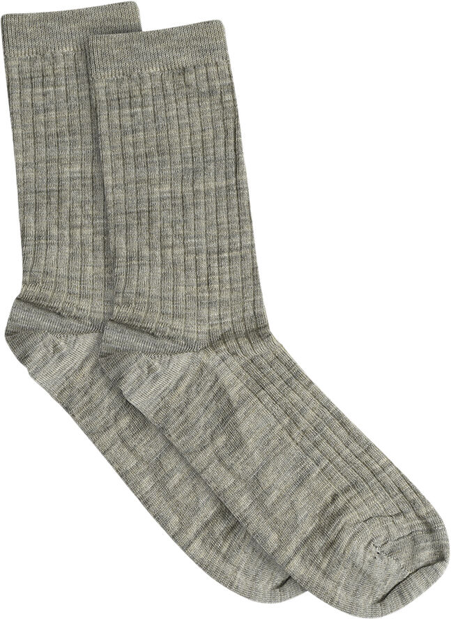 mpWoman Wool rib socks 489