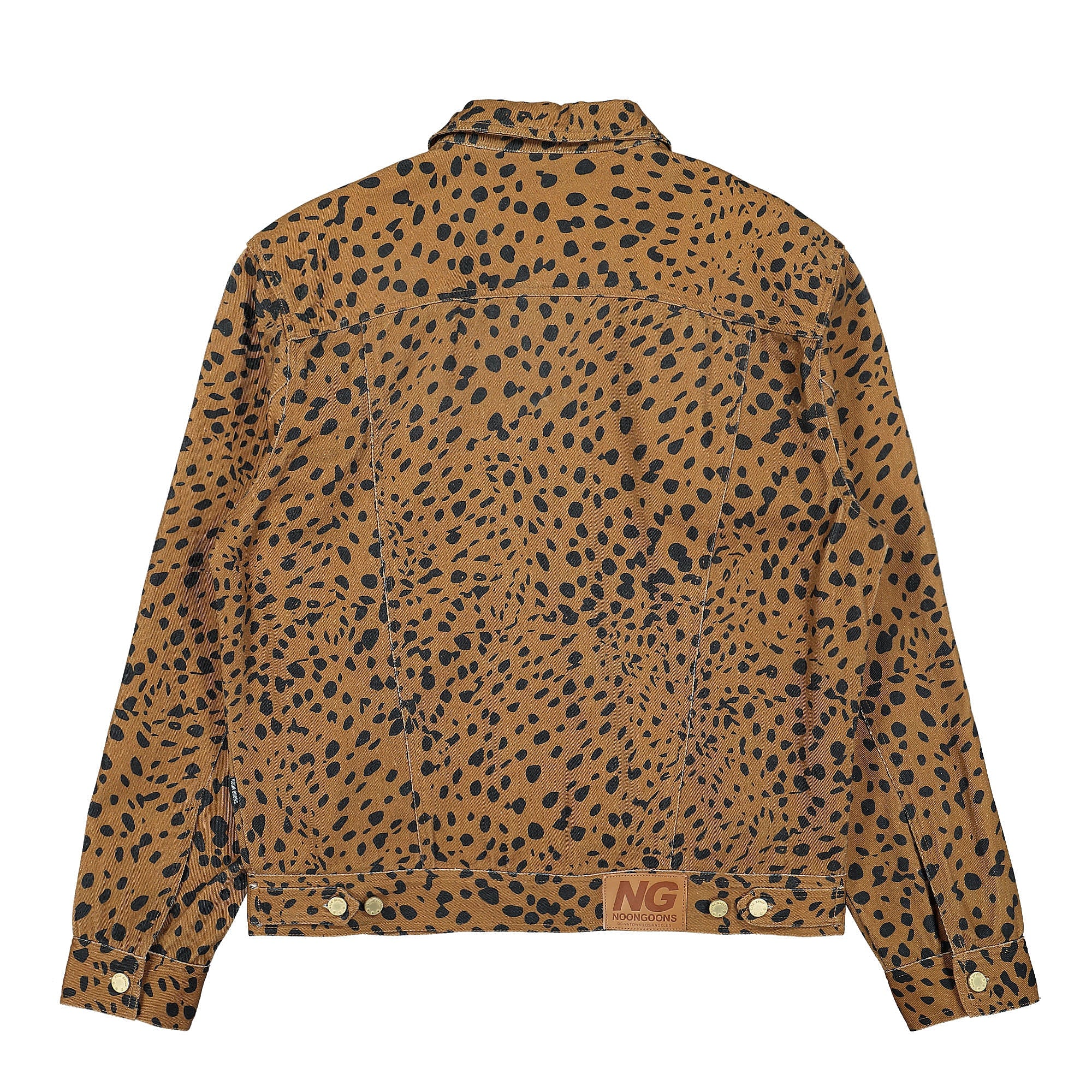 Noon Goons<br>Go Leopard Denim Jacket