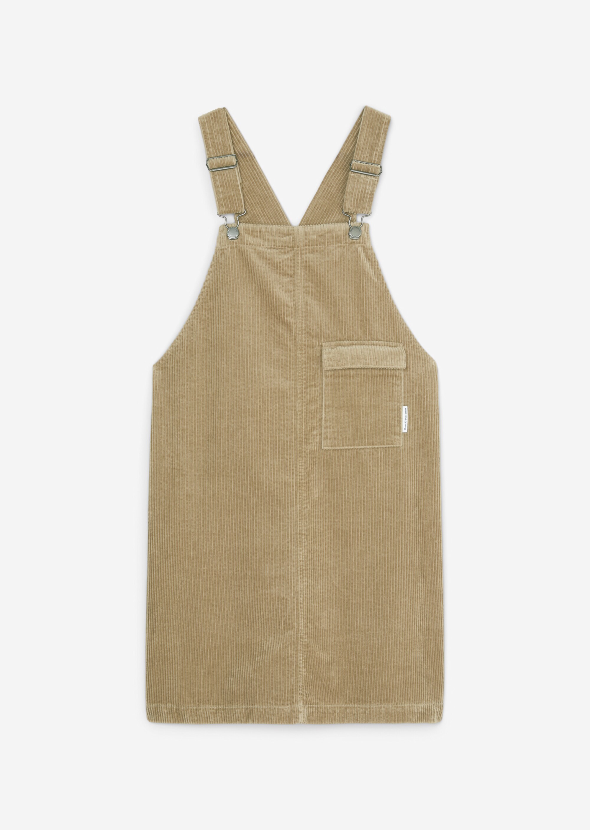 Cord-Latzkleid regularaus Organic Cotton