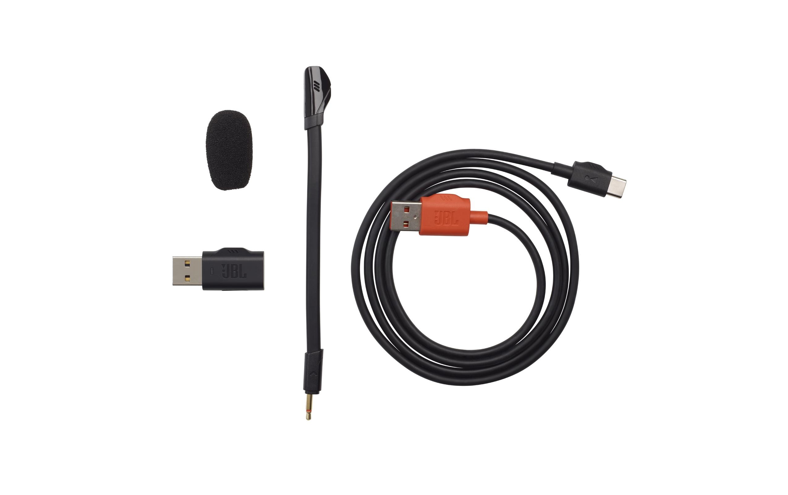 Headset Quantum 350 SchwarzKabelloses PC-Gaming-Headset mit abnehmbarem Boom-Mikrofon