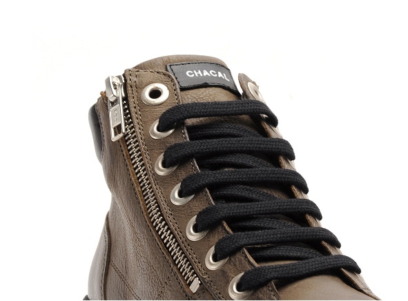 Chacal boots bottine plates femme 6147 kaki