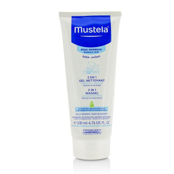 Mustela Mustela 2 In 1 Body & Hair Cleansing gel - For Normal Skin 200ml/6.76oz