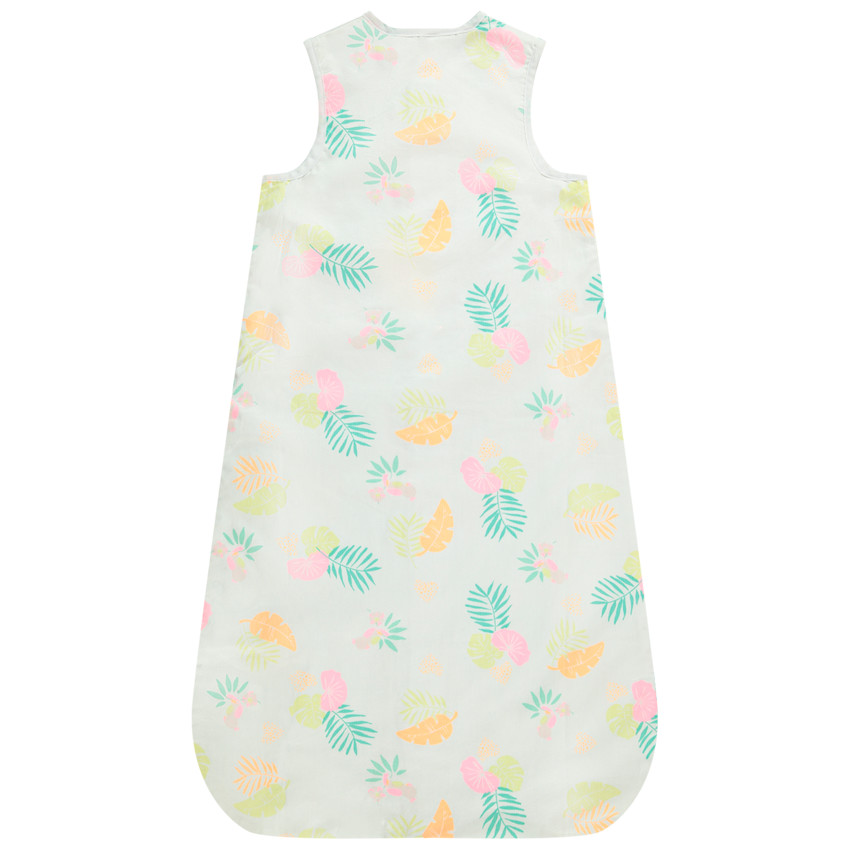 Gigoteuse en seersucker imprimé tropical TOG 1 pour bébé fille