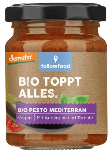 followfood Bio Demeter Pesto Mediterran