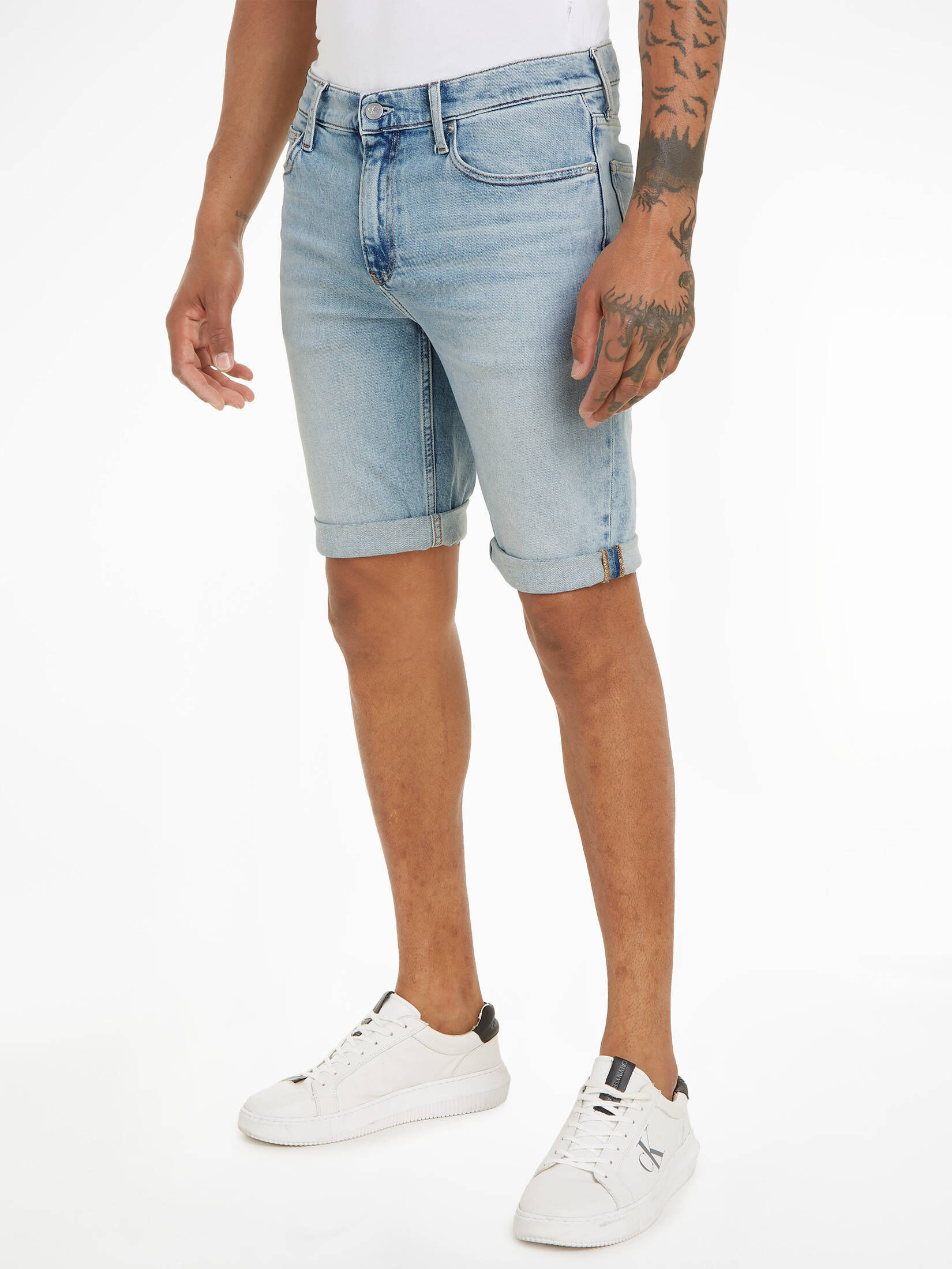 CALVIN KLEIN JEANS| Herren Jeansshorts SLIM SHORT Slim Fit