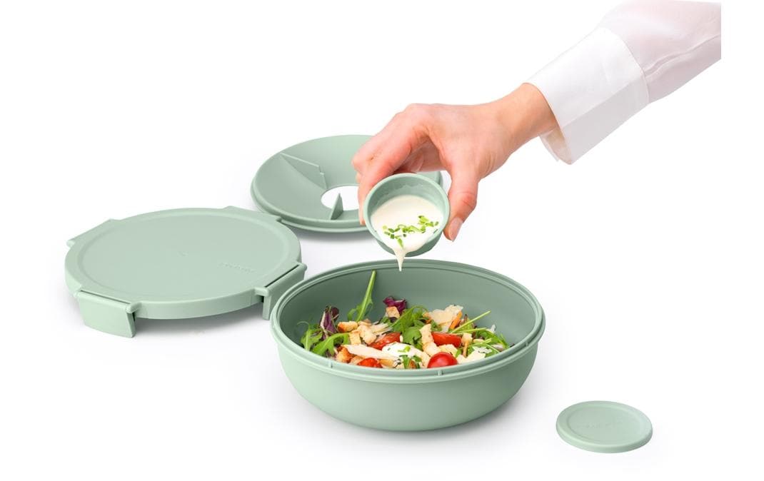 Salatbehälter Make & Take HellgrünSalatbox für unterwegs