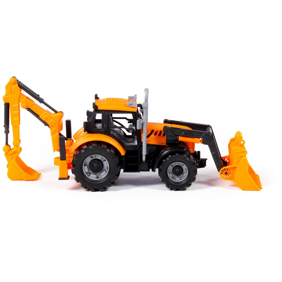 POLESIE® Traktor PROGRESS Baggerlader orange