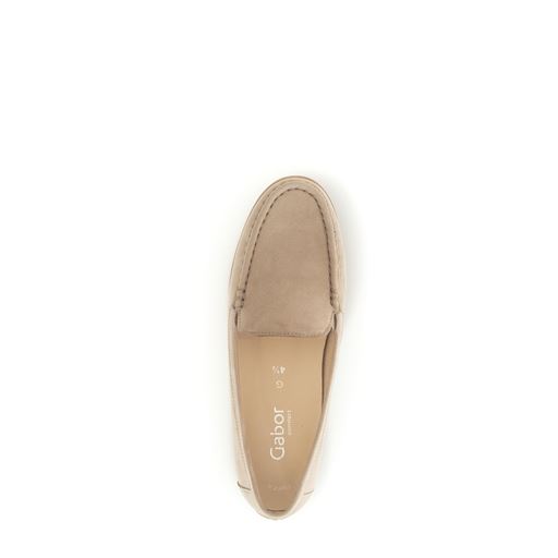 Gabor Soft Nubuck Sko, Beige, 40