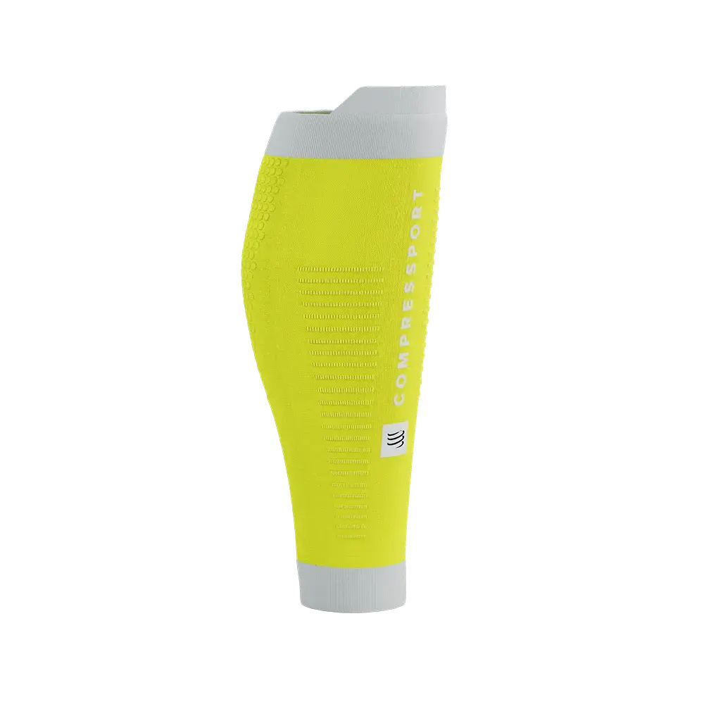 Compressport R2 3.0 Compressie Tubes Geel/Wit