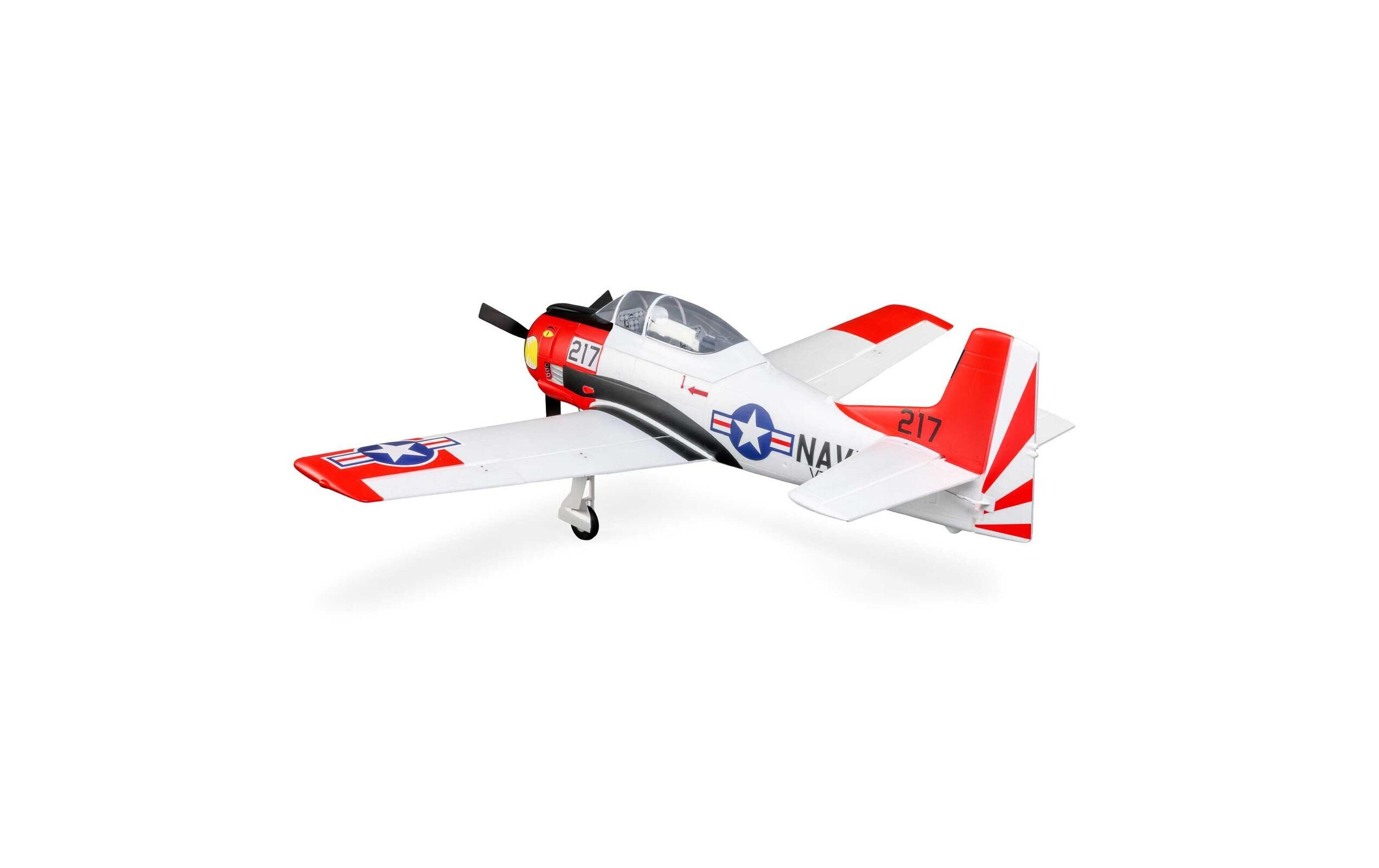 Warbird T-28 Trojan 1.2 m, Smart BNF Basic<br>T-28 Trojan mit Einziehfahrwerk und Spektrum Smart Technik