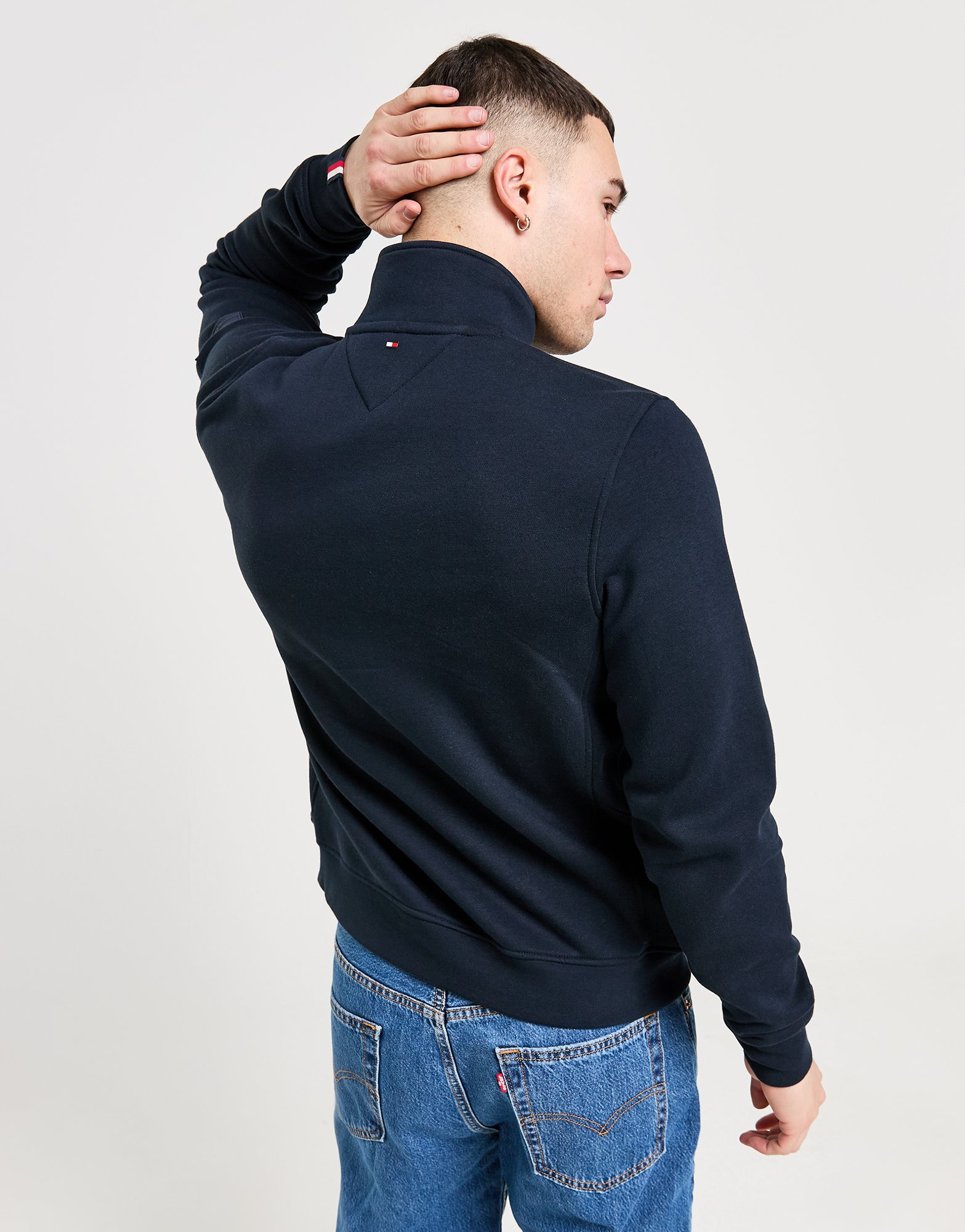 Tommy Hilfiger Haut Zippé Badge Homme