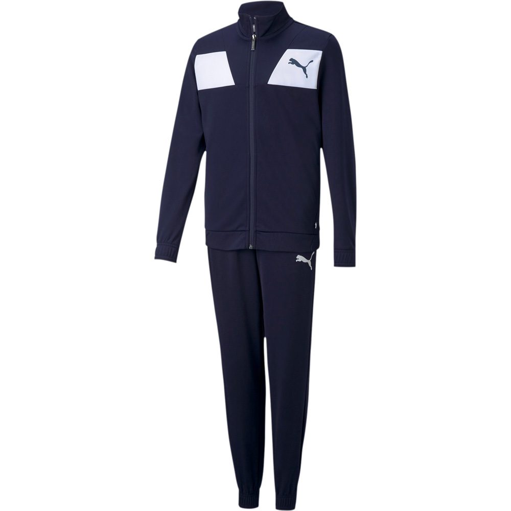 Puma Polyester Trainingsanzug Kinder peacoat
