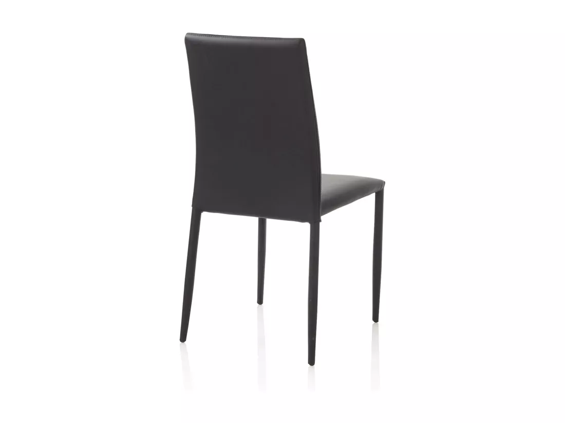 Set de 4 Chaises ALICE noir