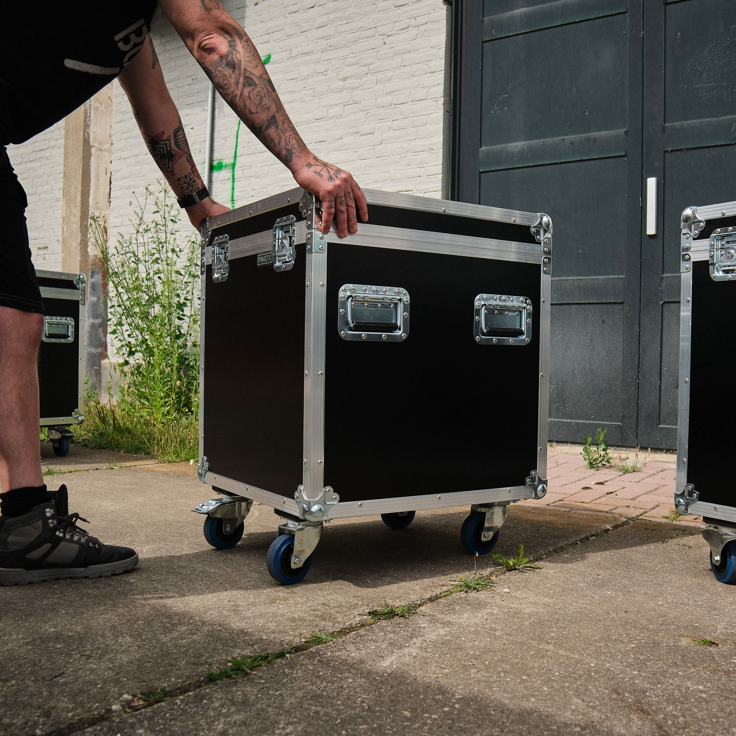 Innox FCAC100 universele flightcase op wielen 570x570x615 mm