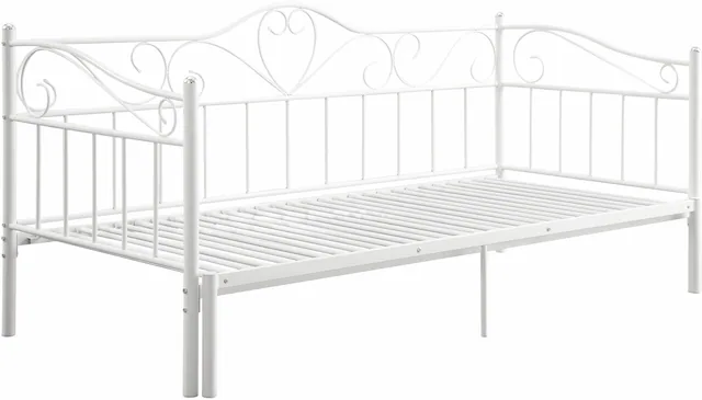 Home affaire Metallbett »Sina« mit geschwungenem Kopf- und Fussteil, ausziehbar auf 180/200 cm