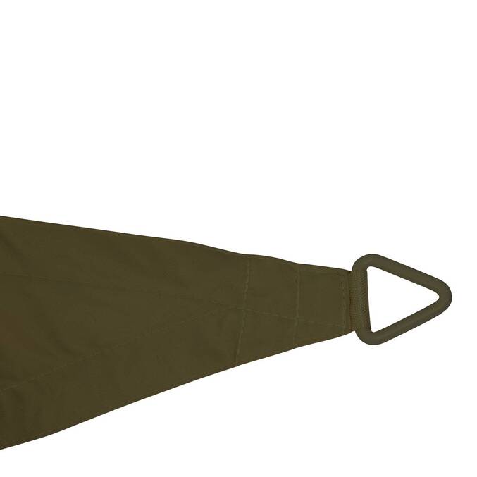 Voile d'ombrage triangulaire ELYORA Vert Laurier
