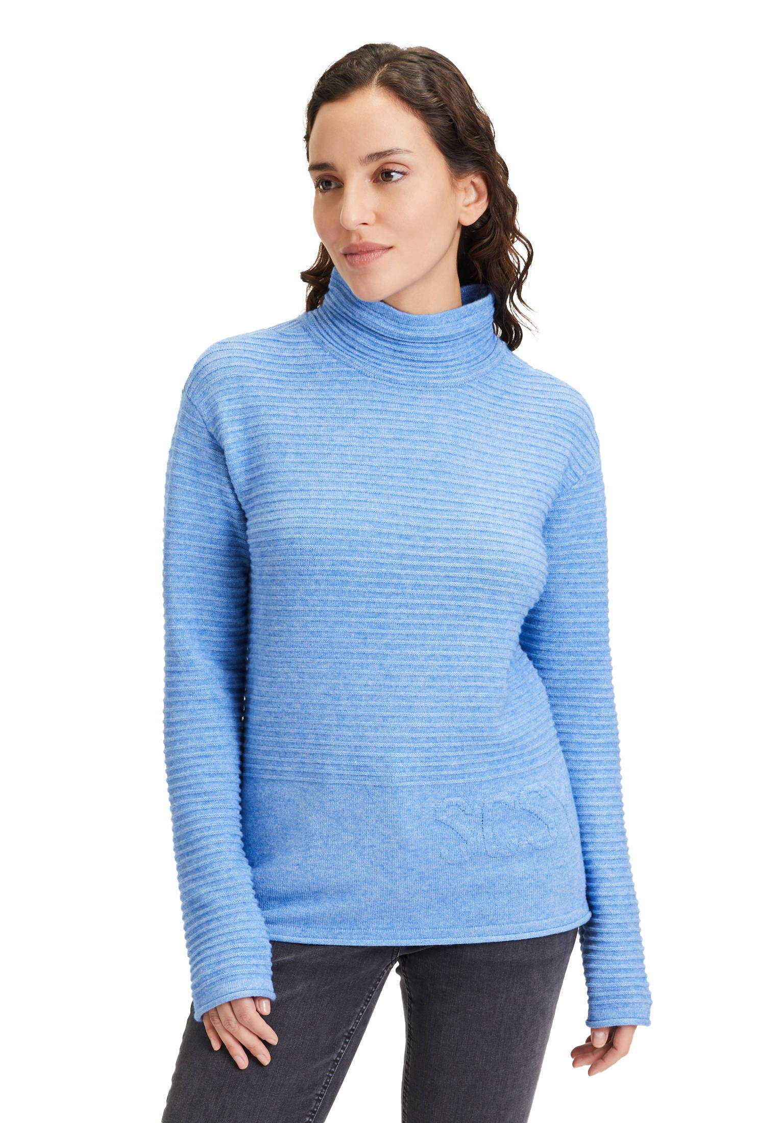 Betty Barclay| Damen Feinstrickpullover mit Rippenstruktur