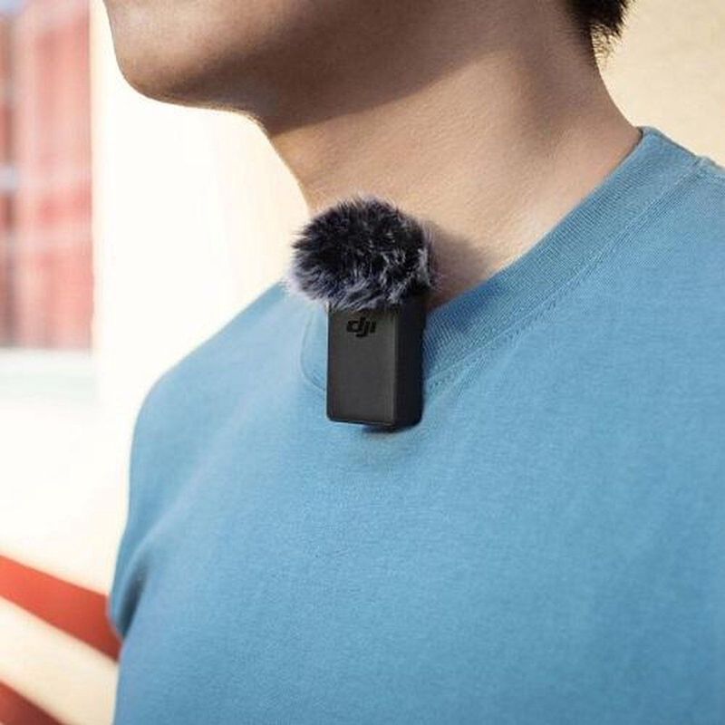 DJI - Pocket 2 - Draadloze Microfoonzender - Audiozender - Verbinding met Externe Microfoon